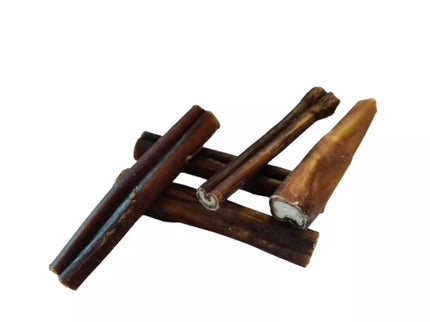 Skanėstas šunims vytinta jaučio penio lazdelė, 12 cm, 5 vnt.