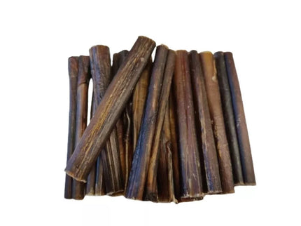 Dried Bull Pizzle Sticks for Dogs, 12 cm, 50 Count