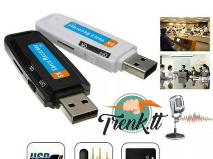 Slaptas USB Diktofonas