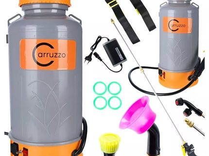 Akumuliatorinis purkštuvas su elektriniu siurbliu