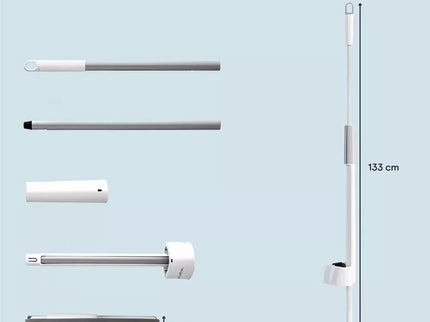 Šluota su nugręžimo funkcija