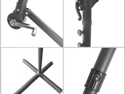 Sodo skėtis Smėlio spalvos