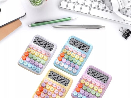 Spalvingas MINI skaičiuotuvas