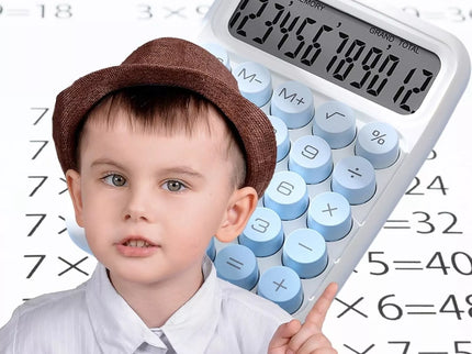 Spalvingas MINI skaičiuotuvas