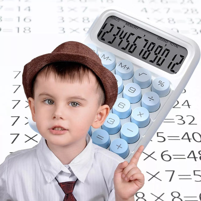 Spalvingas MINI skaičiuotuvas