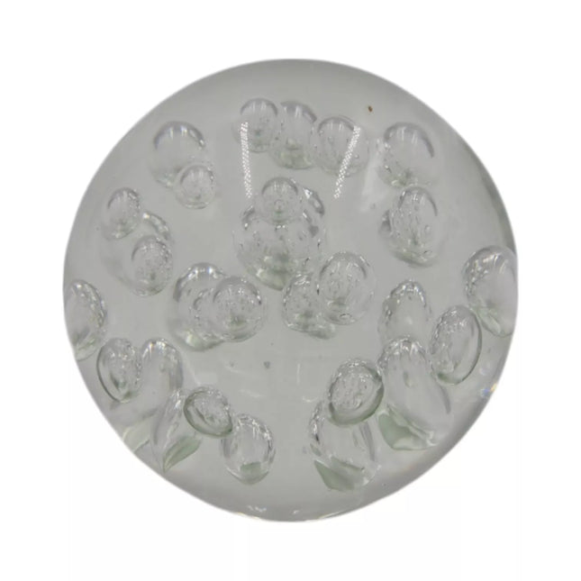 Stiklinė dekoracija „Burbulų gaublys“ – 9×9 cm