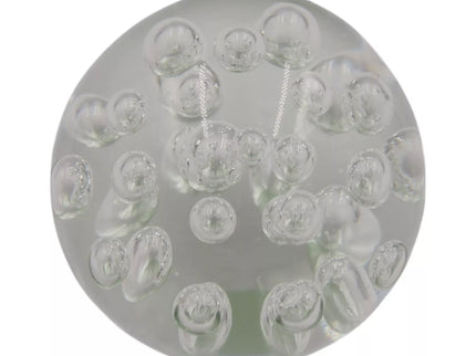 Stiklinė dekoracija „Burbulų gaublys“ – 9×9 cm