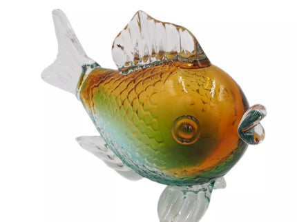 Stiklinė dekoracija „Žuvis“ 21×7.5×14 cm