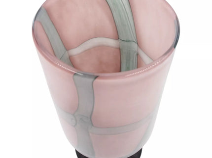 Stiklinė dekoratyvinė vaza, 14×30 cm