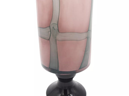 Stiklinė dekoratyvinė vaza, 14×30 cm