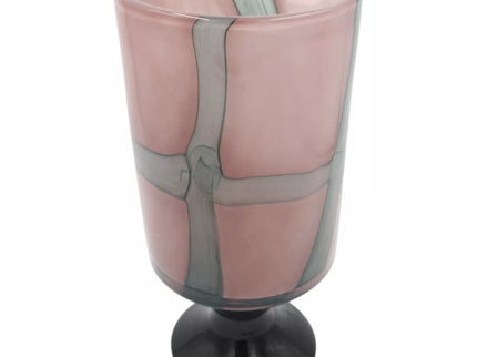 Stiklinė dekoratyvinė vaza, 14×30 cm