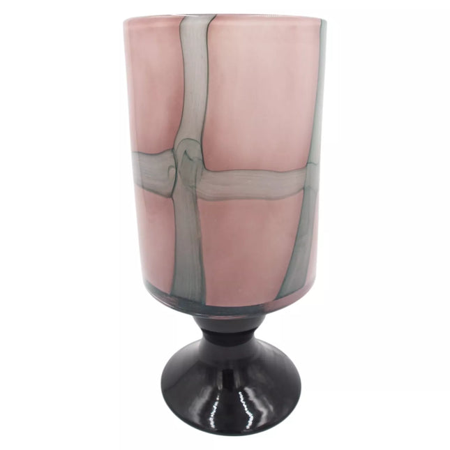 Stiklinė dekoratyvinė vaza, 14×30 cm