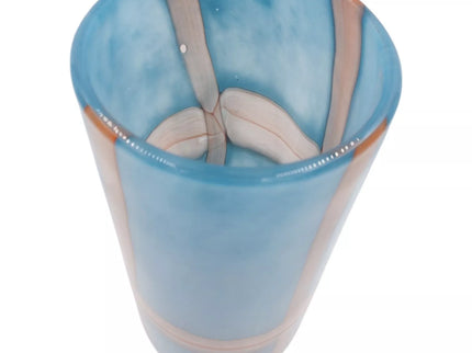 Stiklinė dekoratyvinė vaza, 14×40 cm