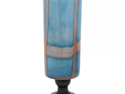 Stiklinė dekoratyvinė vaza, 14×40 cm