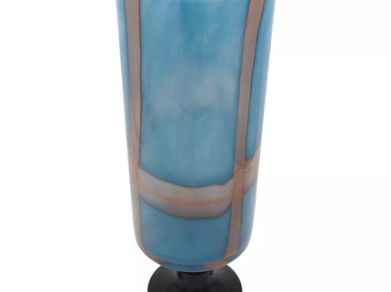 Stiklinė dekoratyvinė vaza, 14×40 cm