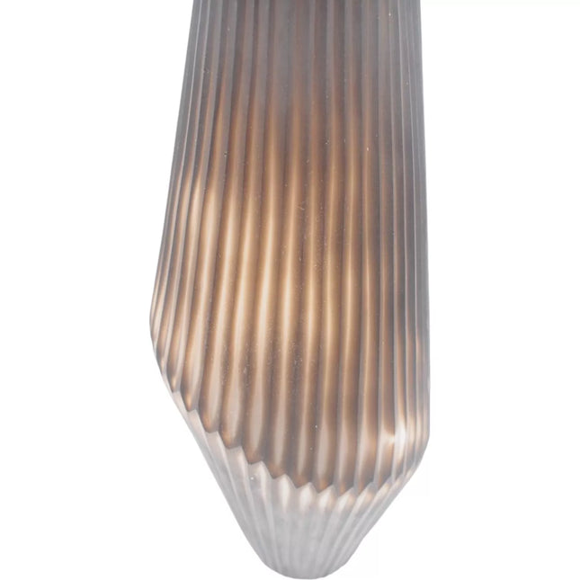 Stiklinė dekoratyvinė vaza, 19×32 cm