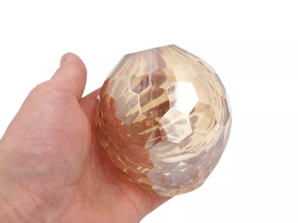 Stiklinė dekoratyvinė vaza, 9×10 cm