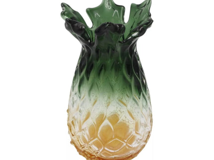 Stiklinė dekoratyvinė vaza „Ananasas“ 14 × 14 × 24 cm
