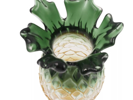 Stiklinė dekoratyvinė vaza „Ananasas“ 14 × 14 × 24 cm