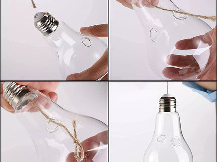 Stiklinė lemputė - terariumas