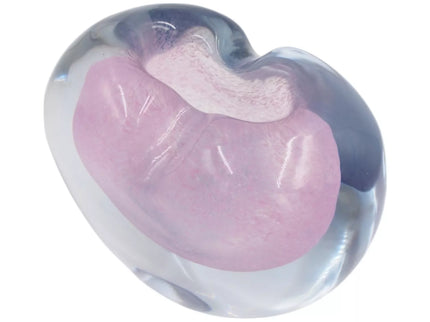 Stiklinė širdelės formos dekoracija/vaza – 15×8.5×11 cm