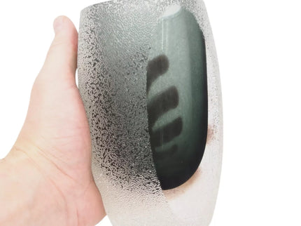 Stiklinė vaza – 11×10×17 cm