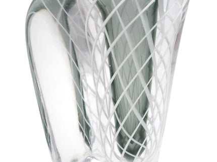 Stiklinė vaza 12x19 cm