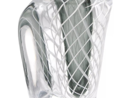 Stiklinė vaza 12x19 cm