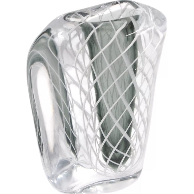 Stiklinė vaza 12x19 cm