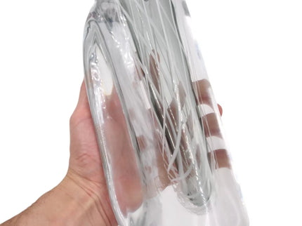 Stiklinė vaza 13x27 cm