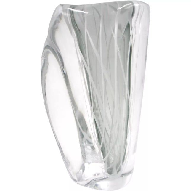 Stiklinė vaza 13x27 cm