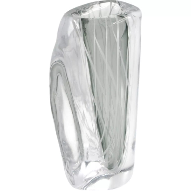 Stiklinė vaza 13x27 cm