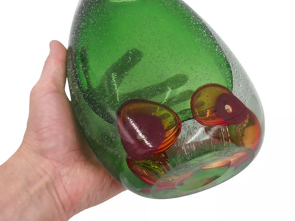 Stiklinė vaza, 17x7.5x20 cm – Forma Lumo kolekcija