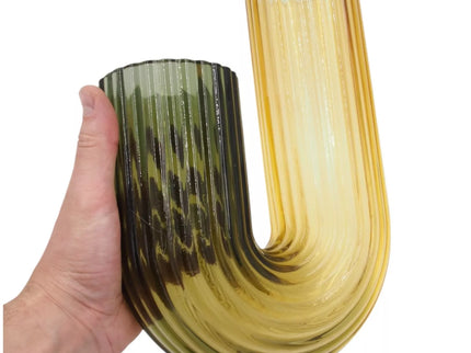 Stiklinė vaza 21×9×30 cm