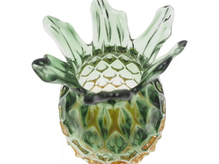 Stiklinė vaza „Ananasas“ 12×12×19 cm