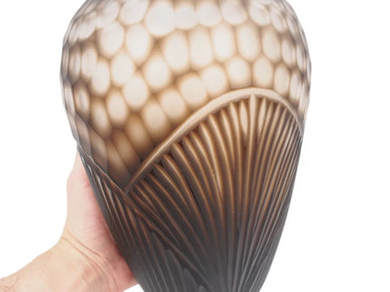 Stiklinė vaza „Forma Lumo“, 13.5 × 13.5 × 35.5 cm