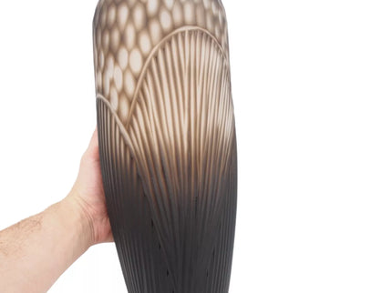 Stiklinė vaza „Forma Lumo“, 15 × 15 × 43 cm