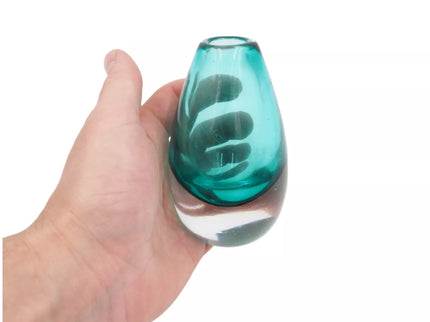 Stiklinė vaza namų kvapams su lazdelėmis (MĖLYNA)