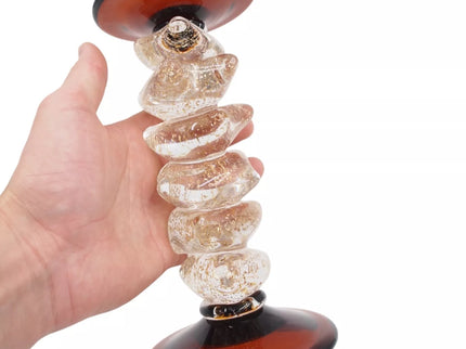 Stiklinė žvakidė – 12.5 × 24 cm