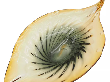 Stiklinis dekoratyvinis indas, 54×28×13 cm