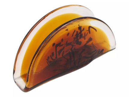 Stiklinis servetėlių laikiklis – 16.5×4×8 cm