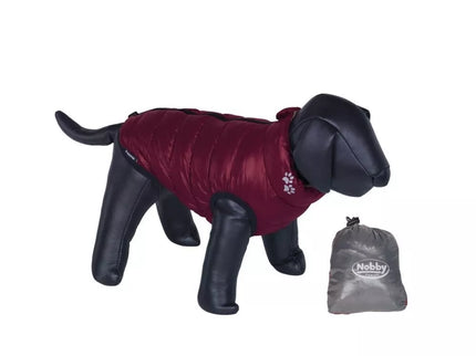 Dog Jacket Light, 23 cm, Burgundy