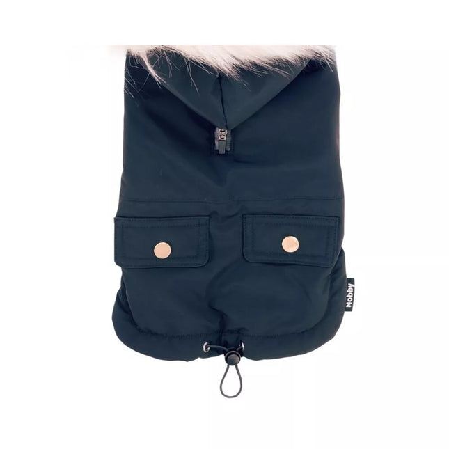 Dog Jacket Tolim, 20 cm, Black