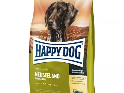 Happy Dog maistas suaugusiems šunims su ėriena ir ryžiais Neuseeland 1 kg