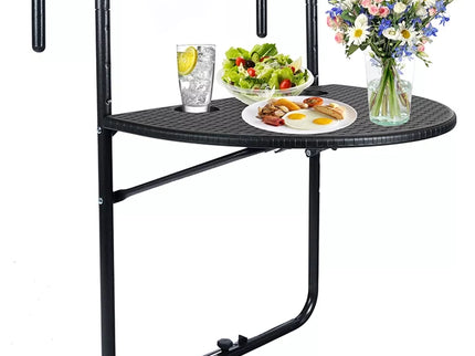 Sulankstomas balkono staliukas