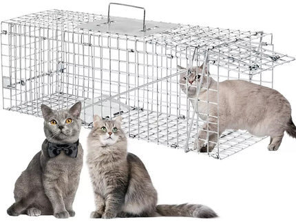 Foldable Cage Trap - 80x28x33cm