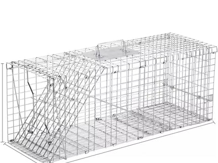 Foldable Cage Trap - 80x28x33cm