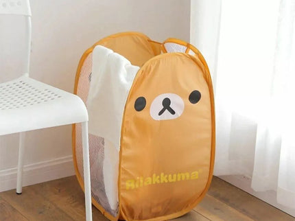 Sulankstomas skalbinių krepšys