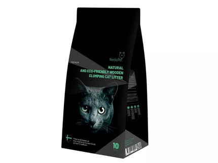 Clumping Wood Cat Litter, 10 L
