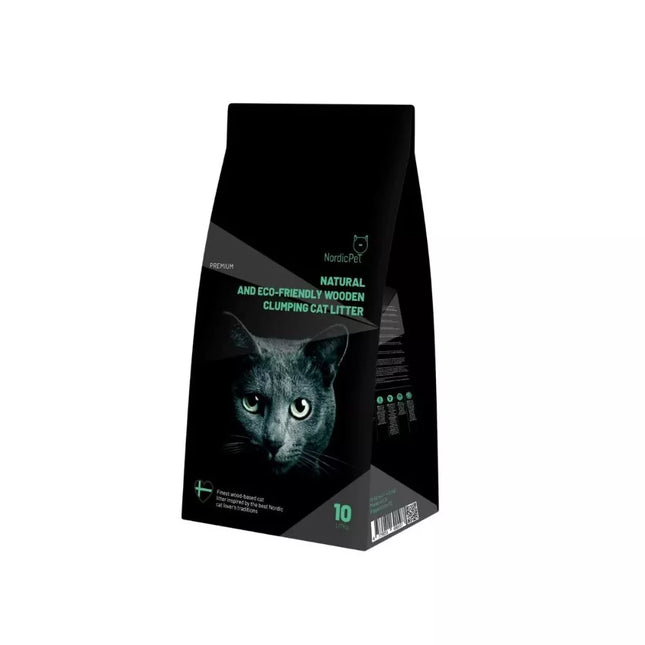 Clumping Wood Cat Litter, 10 L